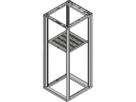 SCHROFF Novastar 19" boekenplank, stationair, 1 HE 600W 800D
