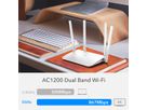 CUDY WR1300 AC1200 Wi-Fi Mesh Router Gigabit