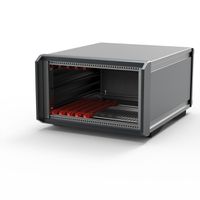 SCHROFF PropacPRO Complete Desktop Case, Shielded, 3 U, 42 HP, 266 mm