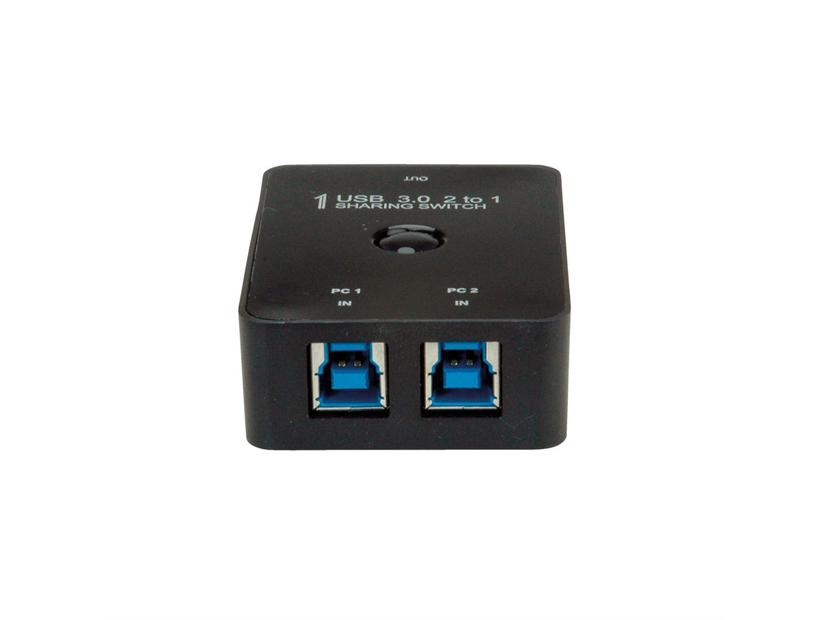 VALUE Manual USB 3.2 Gen 1 Switch, 2 Ports