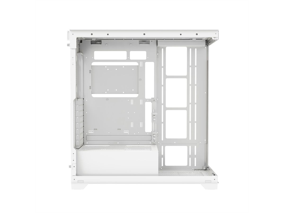 XILENCE Xilent Gleam X818.W.ARGB Gaming ATX PC-behuizing wit, RGB ATX Midi Tower