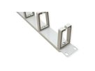 VALUE 19" Frontpaneel, horizontale en verticale kabelinvoer, Type C, grijs