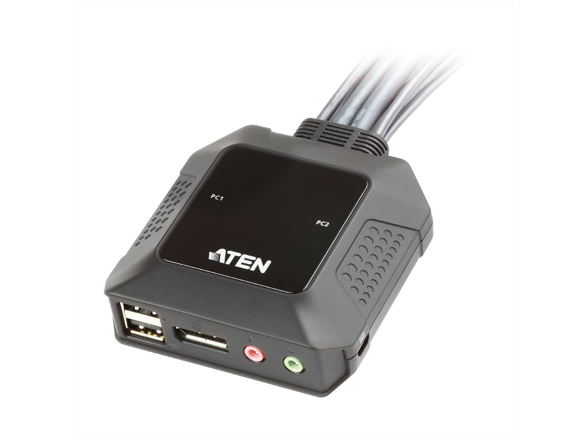 ATEN CS22DP 2-Poorts USB DisplayPort KVM Switch