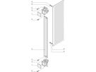 SCHROFF Plug-In Unit Kit With Extraction Handle Type 2, Unshielded, Grey, 6 U, 8 HP