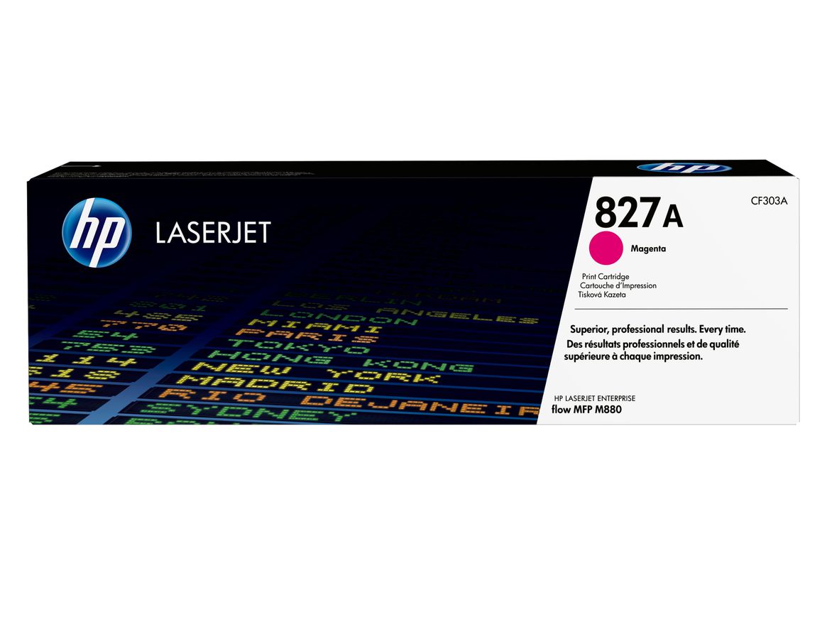 HP 827A originele magenta LaserJet tonercartridge