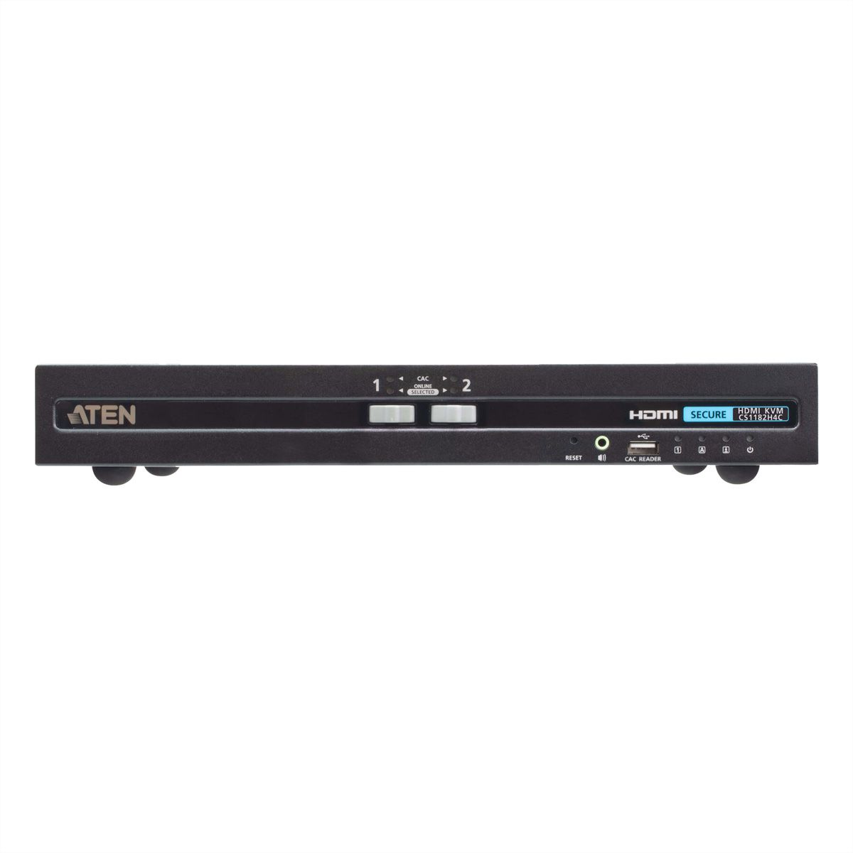 ATEN CS1182H4C 2-poorts 4K HDMI Secure KVM, met Card Reader PSD PP V4.0 conform