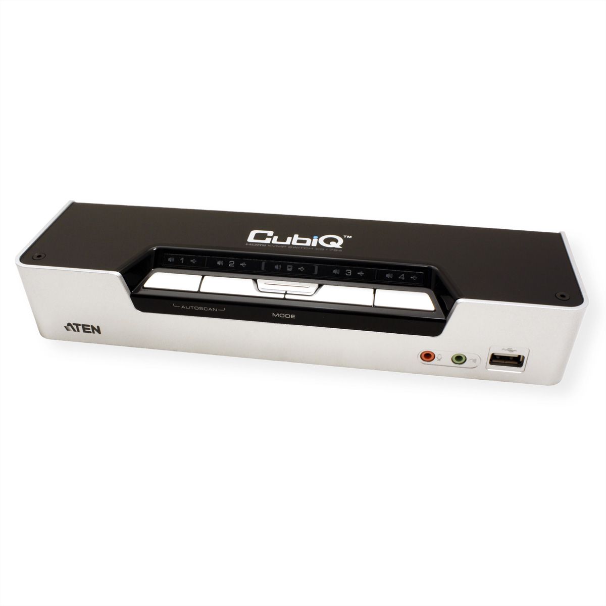 ATEN CS1794 KVM Switch HDMI, USB, Audio, USB-Hub, 4 Ports