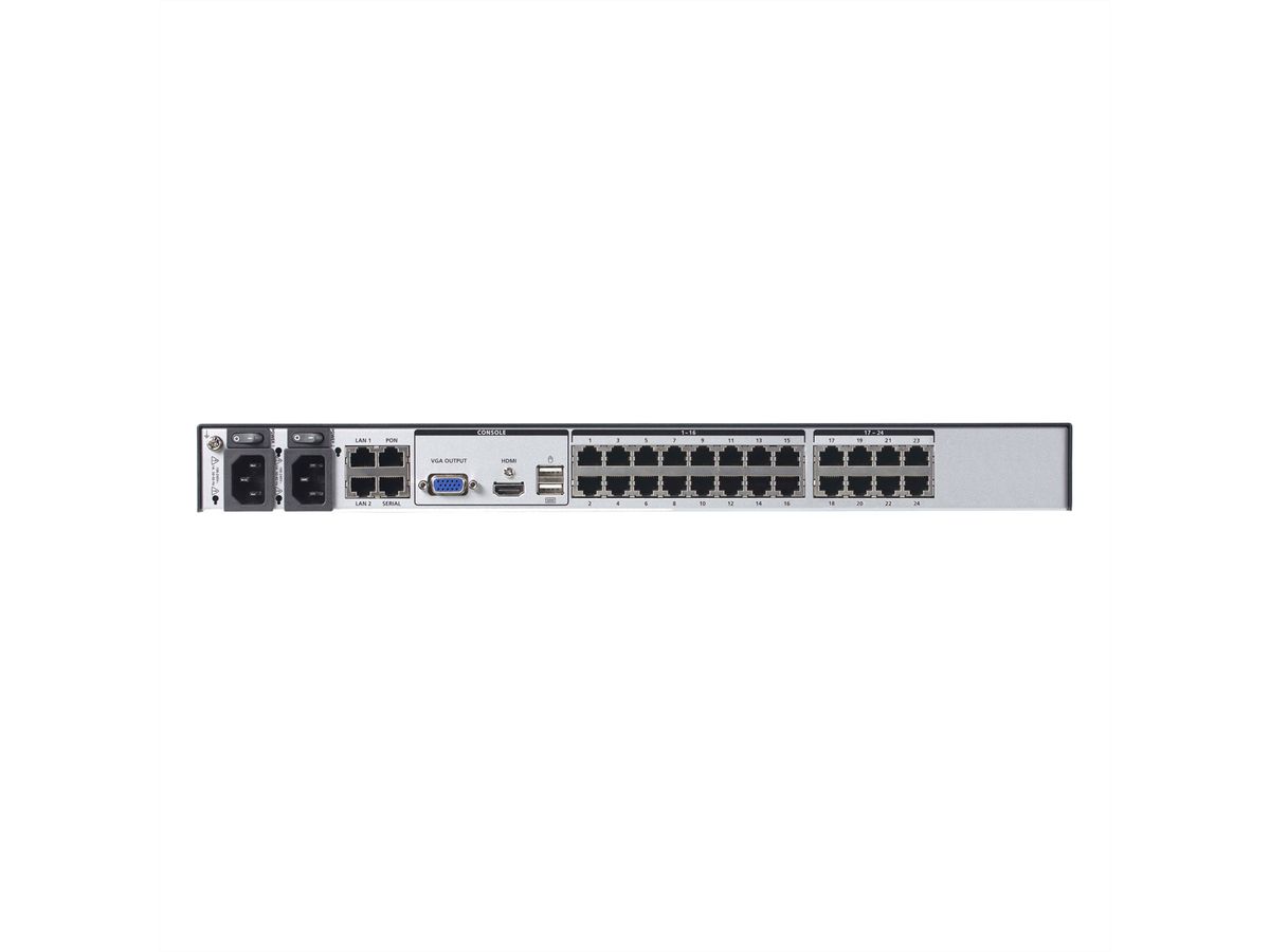 ATEN KN4024VB 24-poorts Cat 5 KVM over IP 1 lokaal en 4 remote
