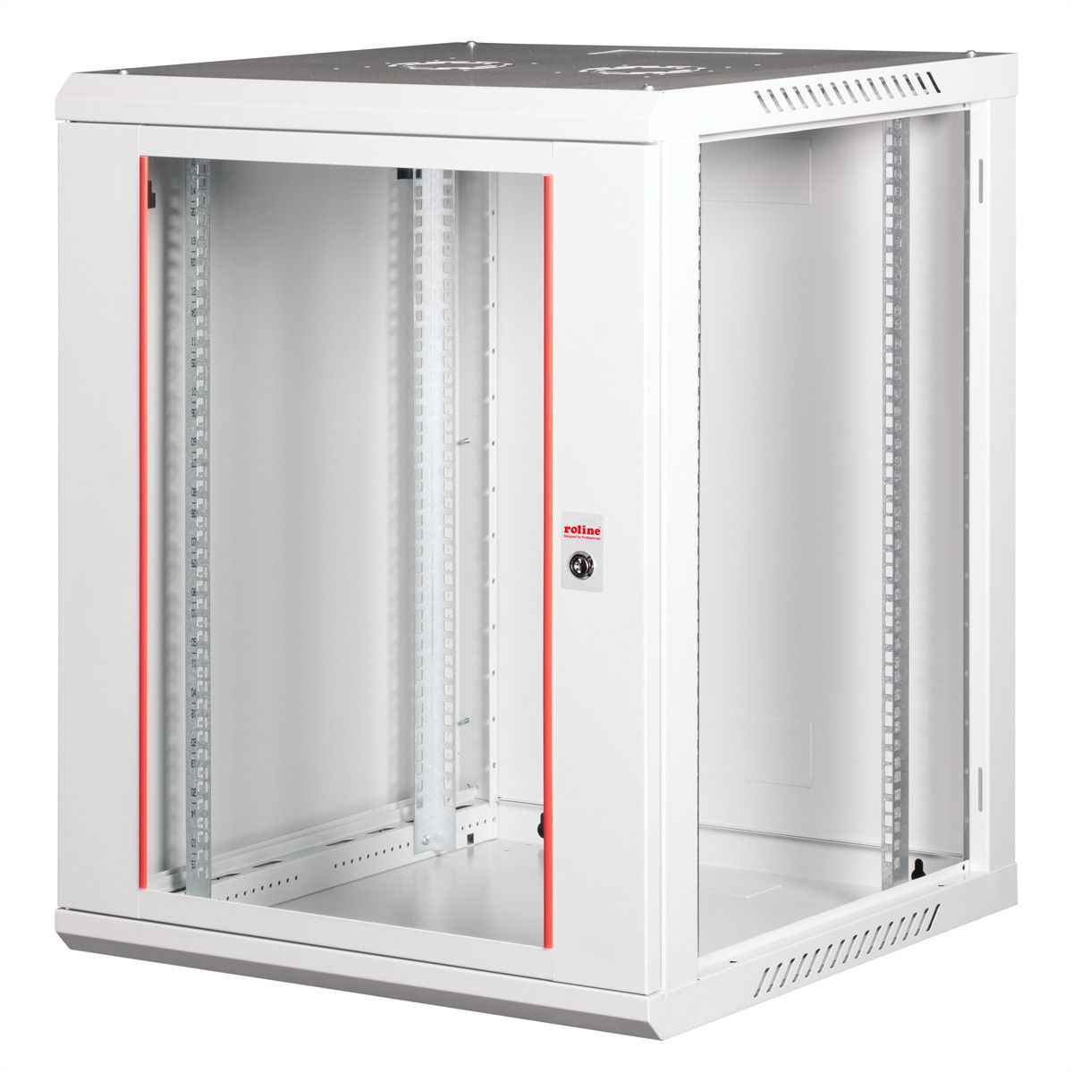 ROLINE 19-inch wandbehuizing Basic Plus 15U, 600x600 BxT grijs