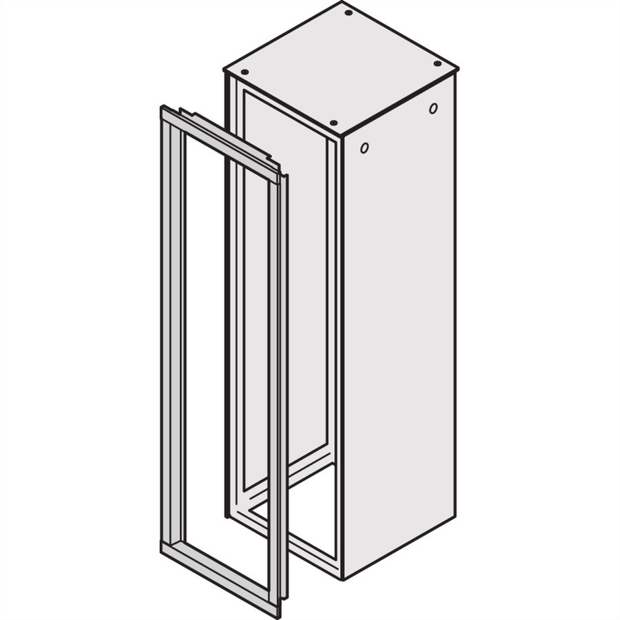 SCHROFF Varistar Deco Cabinet Frame, RAL 7035, 1200H 600W