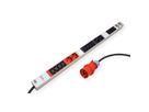 BACHMANN IT PDU ALU 0HE 12x C13 6x geaard contact 3x 16A CEE rood