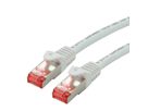 ROLINE patchkabel Cat.6 S/FTP (PiMF), componentniveau, LSOH, wit, 0,3 m