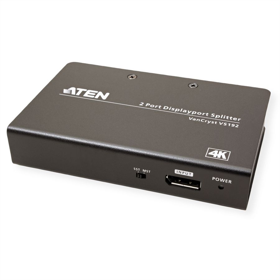 ATEN VS192 2-Poorts 4K DisplayPort Splitter