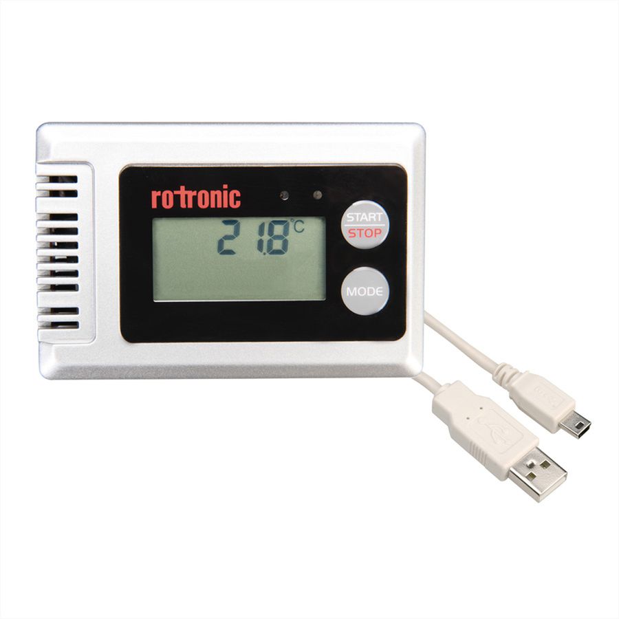 TL-1D-SET - Temperatur-Datenlogger mit Kabel und Software
