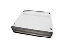 SCHROFF RatiopacPRO, Tafelmodel behuizing, achteraf aan te brengen afscherming, frontafwerking, 2 HE, 84 HP, 435 mm