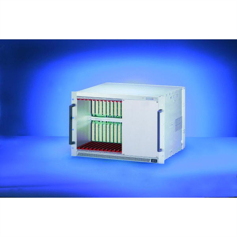 SCHROFF VMEbus System, 7 U, 12 Slot, for Transition Modules, Open Frame PSU