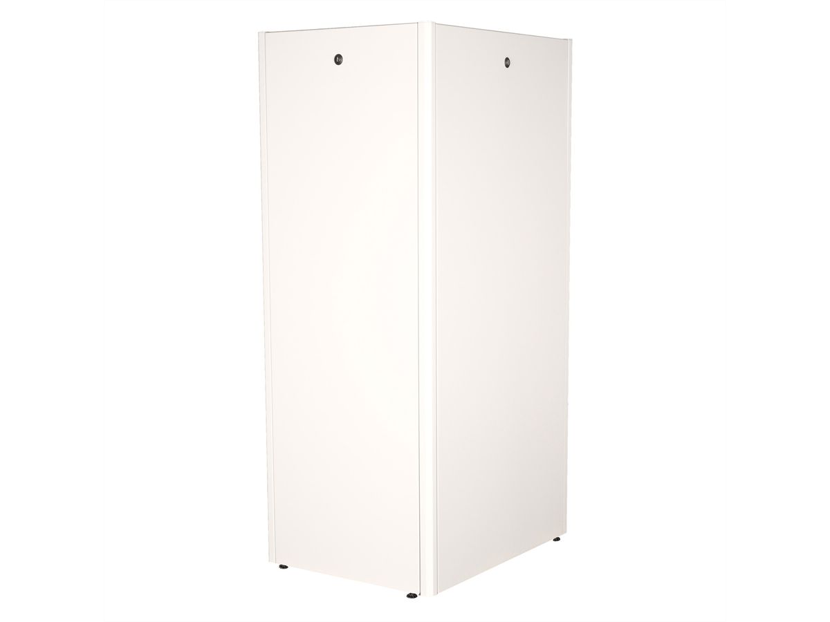 ROLINE 19-inch network cabinet Basic 32 U, 600x800 WxD glass door grey