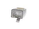 ROLINE Cat.6A (Class EA) Modular Plug, shielded, for Solid/Stranded Wire, 10 pcs.