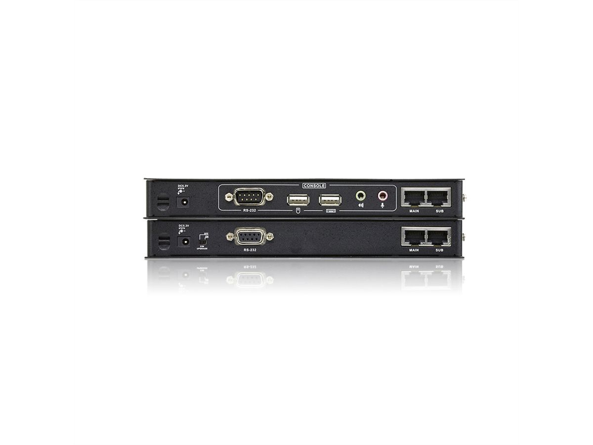 ATEN CE604 KVM Extender, 2x DVI, Audio, USB, RS232