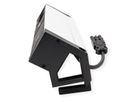 BACHMANN DESK2 ALU ZWART 2xUTE 1xUSBC 60W 0,2m GST18