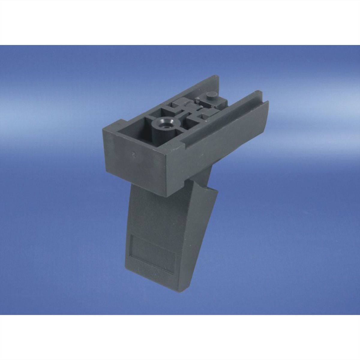 SCHROFF opstelvoetje voor chassis, kunststof, RAL 7016