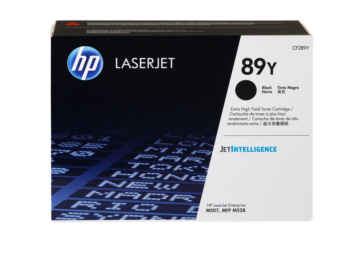 HP 89Y Extra High Yield Black Original LaserJet Toner Cartridge