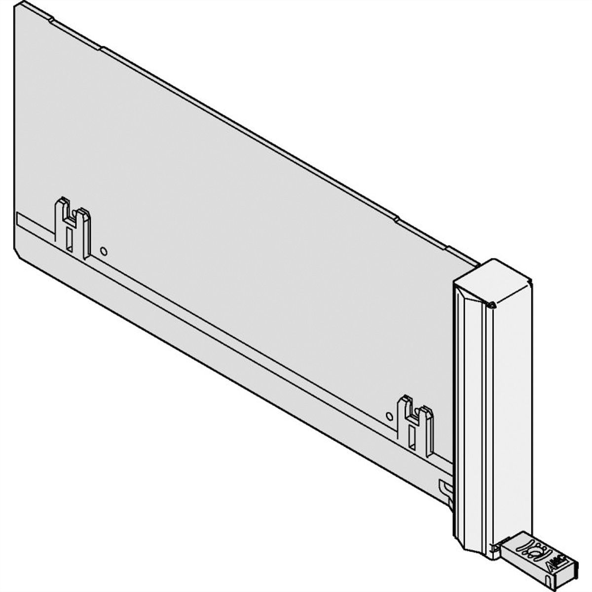 SCHROFF AMC plamuurmodule ECO met vaste handgreep, enkel compact
