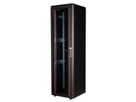 ROLINE 19-inch netwerkkast Pro 47 U, 600x600 BxD Glazen deur zwart