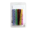 VALUE kabelmarkeerset voor patchkabels, 10 x 10 stuks, 4 - 5.5mm, veelkleurig