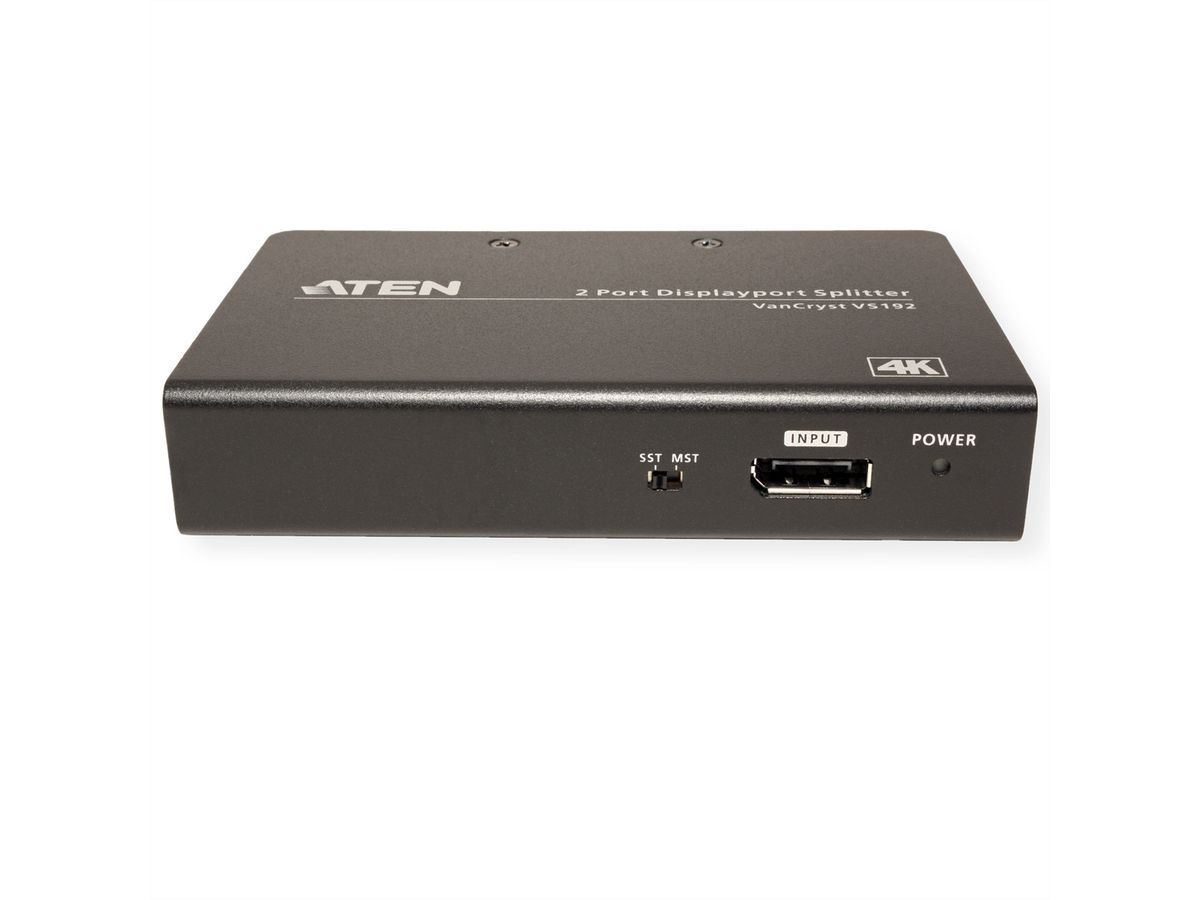 ATEN VS192 2-Poorts 4K DisplayPort Splitter