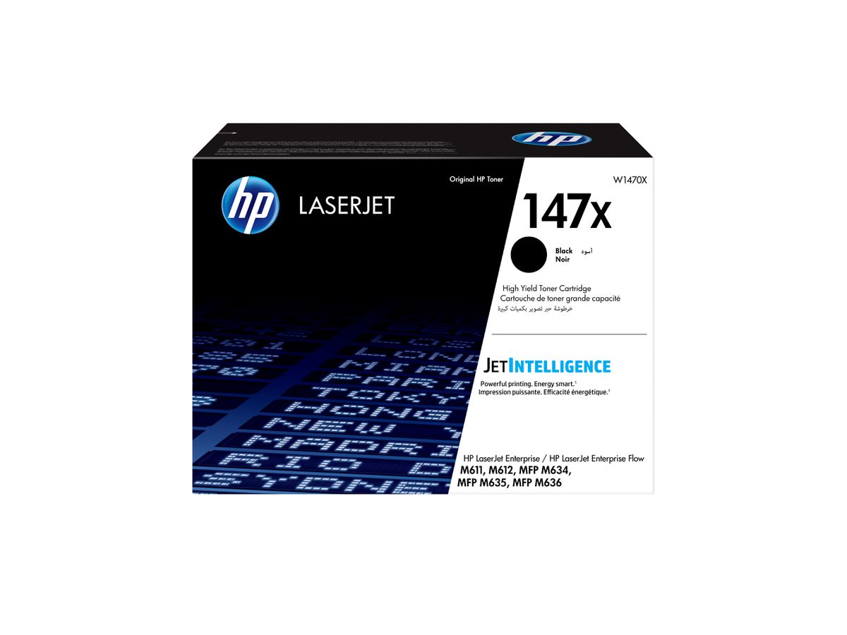 HP LaserJet 147X originele high-capacity zwarte tonercartridge