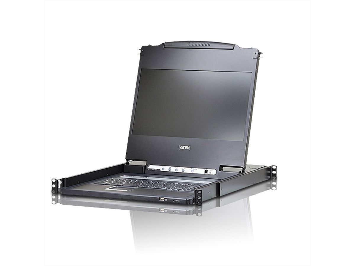 ATEN CL6700MW KVM-Konsole, LCD, DVI,HDMI Full HD, FR-Layout