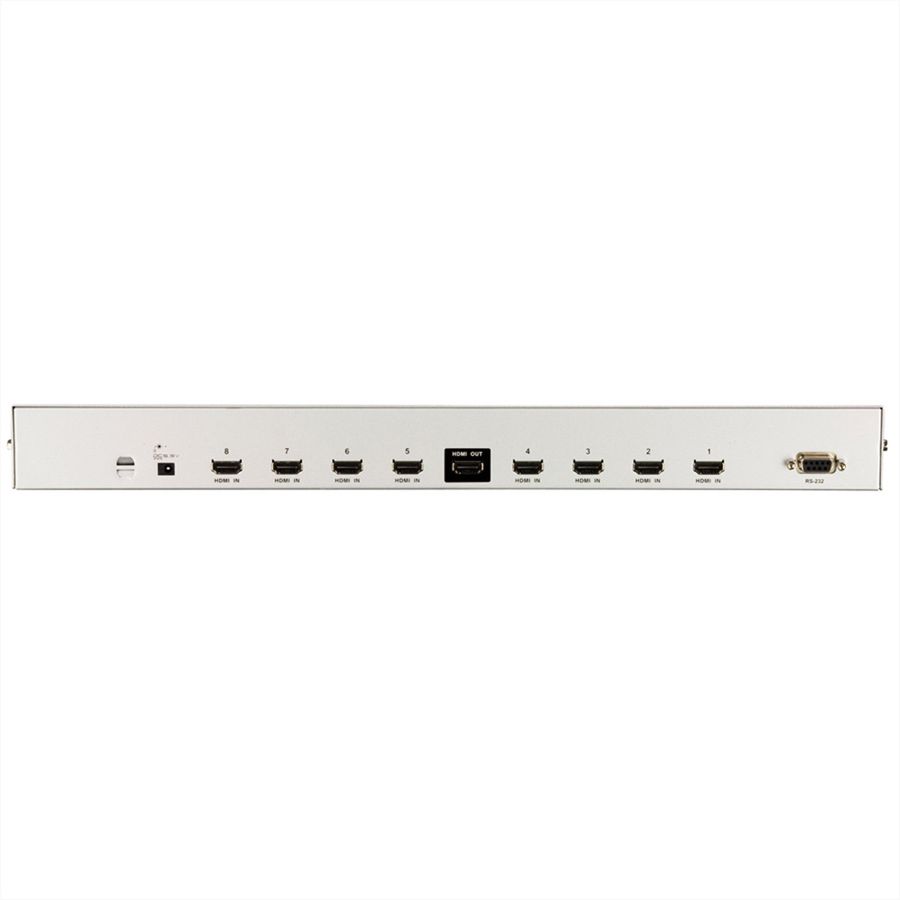 ATEN VS0801H 8-poorts HDMI A/V-switch met infrarood afstandsbediening