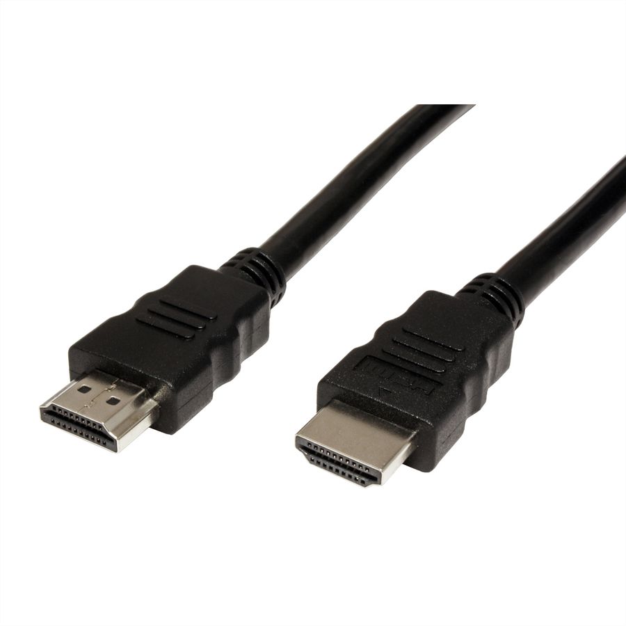 VALUE HDMI Ultra HD Cable + Ethernet, M/M, black, 5 m