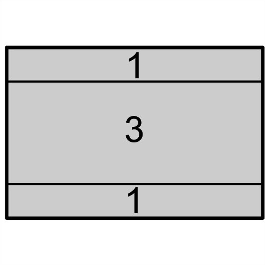 SCHROFF side panels type F - SIDEPANEL F 5HE 295T
