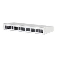 METZ CONNECT Keystone AP-behuizing 16-poorts zuiver wit RAL9010