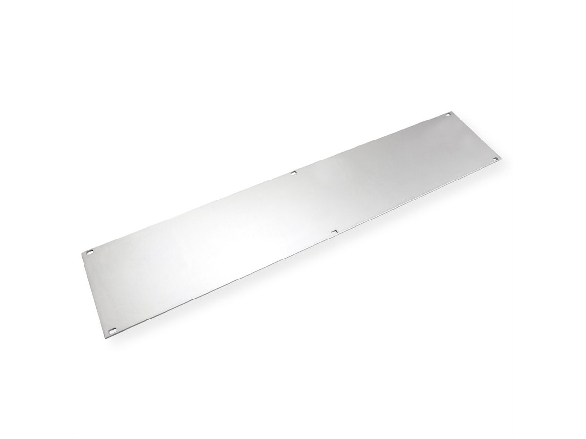 SCHROFF Plug-In Unit Front Panel for Static Trapezoid Handle, 3 U, 6 HP, 2.5 mm, Al, Front Anodized, Rear Conductive