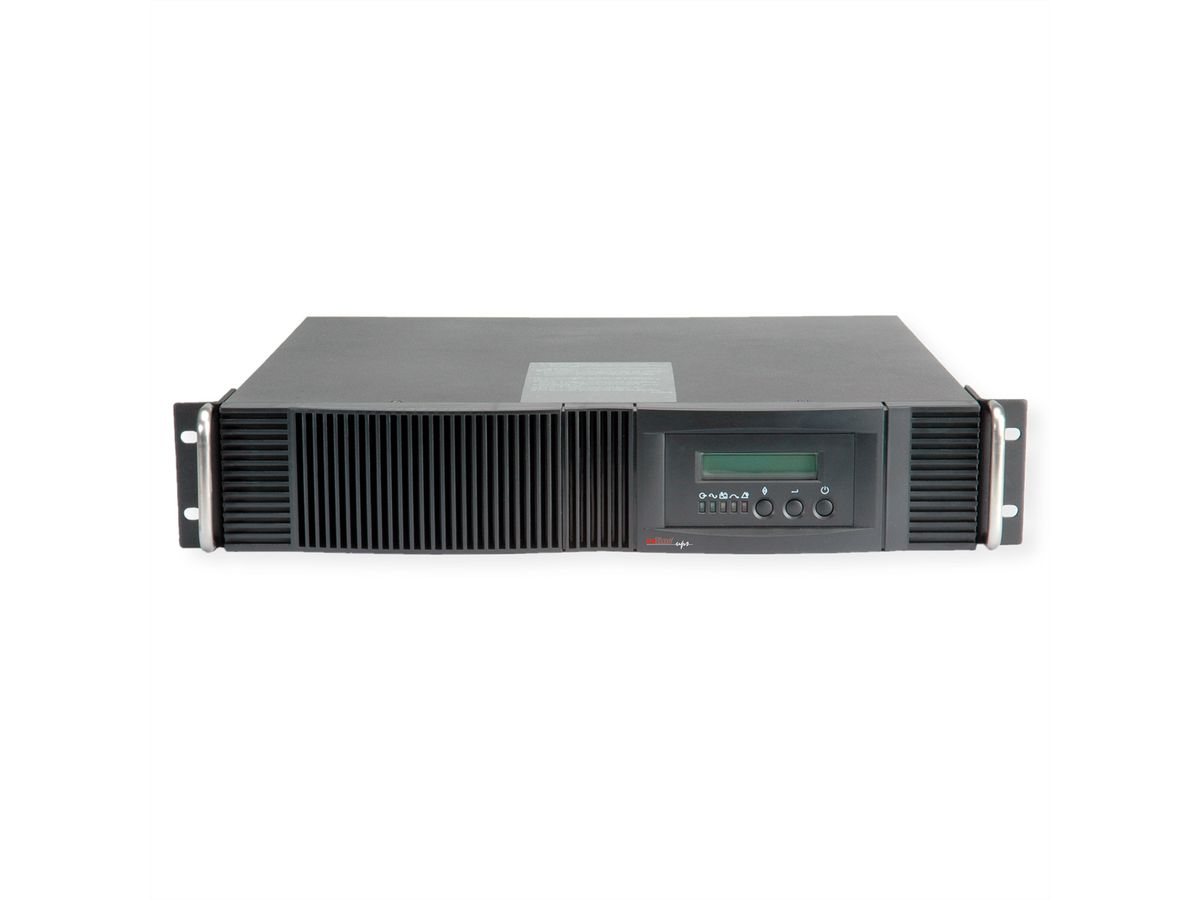 ROLINE ProSecure III 1000 RM2HE - Online UPS, 19" rack-versie, zwart