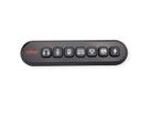 ROLINE USB 3.2 Gen 1 Hub, 7 Ports, USB Type A Connection Cable, with Power Supply, Swappable Buttons