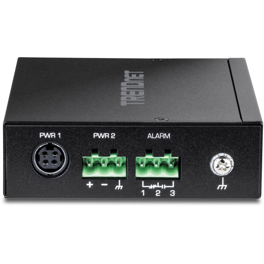 TRENDnet TI-G51SC 5-poorts Gigabit Switch Industriële DIN-rail met MM SC-poort
