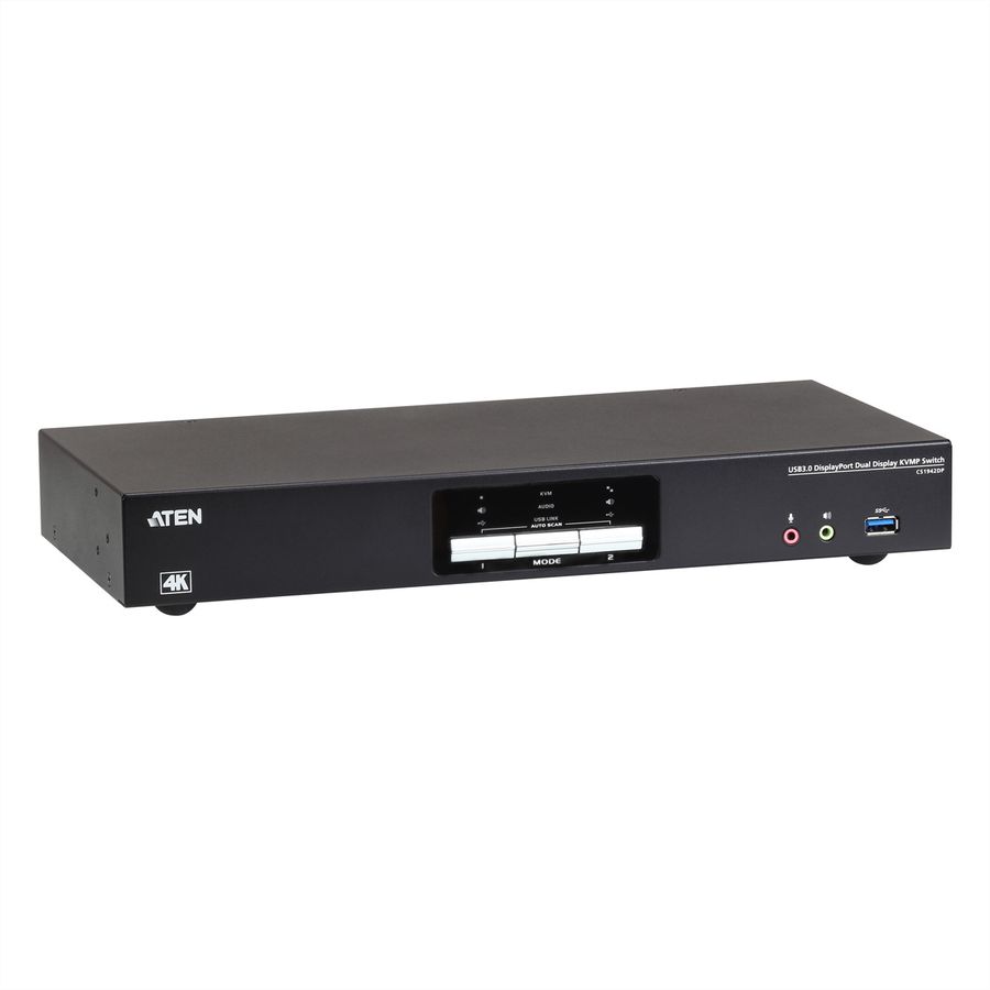 ATEN CS1942DP 2-poorts USB 3.0 4K DP KVM