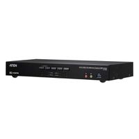 ATEN CS1844 4-Poorts True 4K HDMI Dual-View KVM Switch met Audio & USB 3.0 Hub