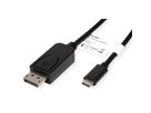 ROLINE USB type C - DisplayPort adapterkabel, v1.2, M/M, 1 m