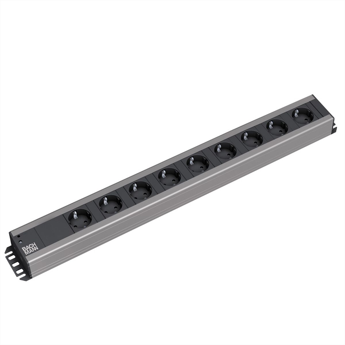BACHMANN Craftsman socket strip 9x earthing contact, 2 m