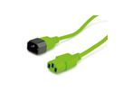 ROLINE Monitor Power Cable, IEC 320 C14 - C13, green, 1.8 m