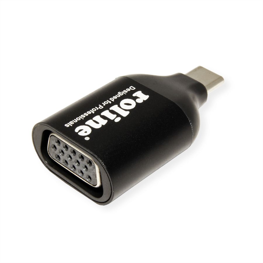 ROLINE Beeldscherm Adapter USB Type C - VGA
