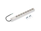 BACHMANN 19" 1U 8xCEE7/3 with test lead