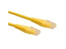 ROLINE UTP Patch Cord, Cat.6 (Class E), yellow, 0.5 m