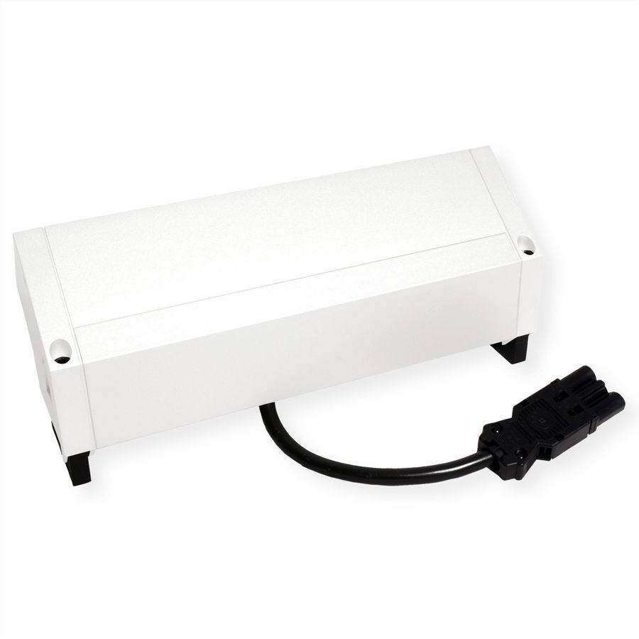 BACHMANN DESK2 2x earthing contact 1x USB charger 1x ABD GST18, white