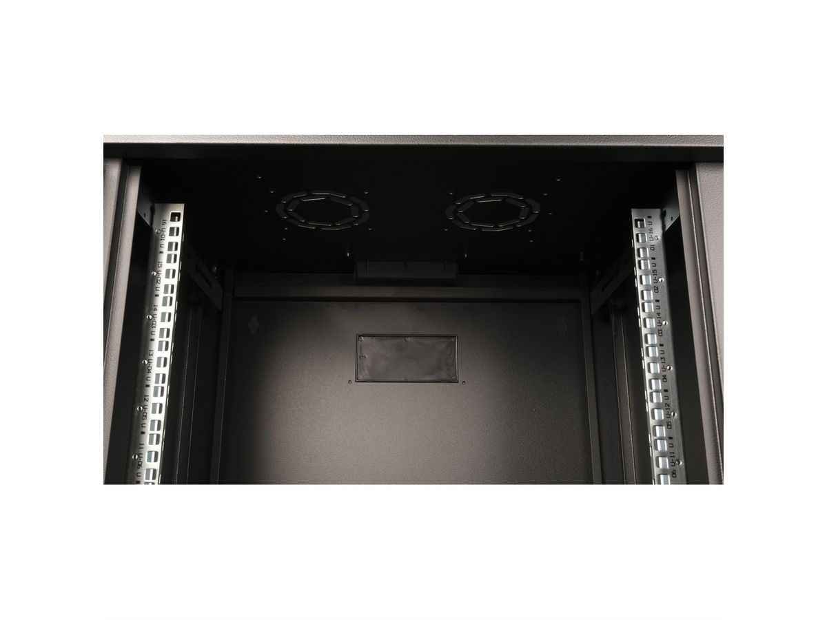 ROLINE 19-inch wandbehuizing Pro 16 U, 600x450 BxD zwart